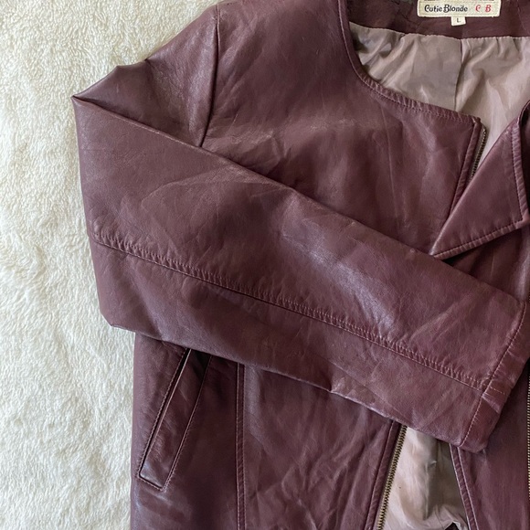 Faux Leather jacket Size US Small. - Picture 1 of 3